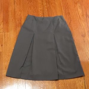 J Crew Grey Midi Skirt w/ Pockets!